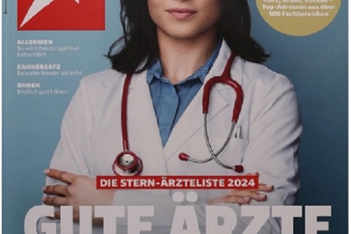 stern Ärzteliste 2024 "Gute Ärzte für mich" Frauenklinik